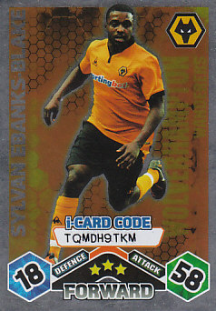 Sylvan Ebanks-Blake Wolverhampton Wanderers 2009/10 Topps Match Attax i-Card Code #362